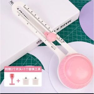 ✅2/$24 1Pc Circular Pink Color Paper Cutter